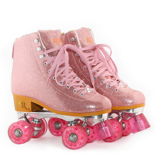 Revel Adults' Cotton Candy Glitter Quad Skates